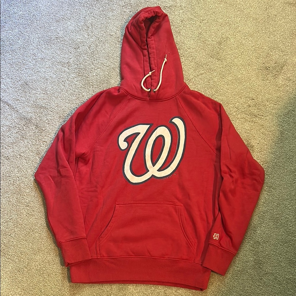 Homage Washington Nationals Red Hoodie